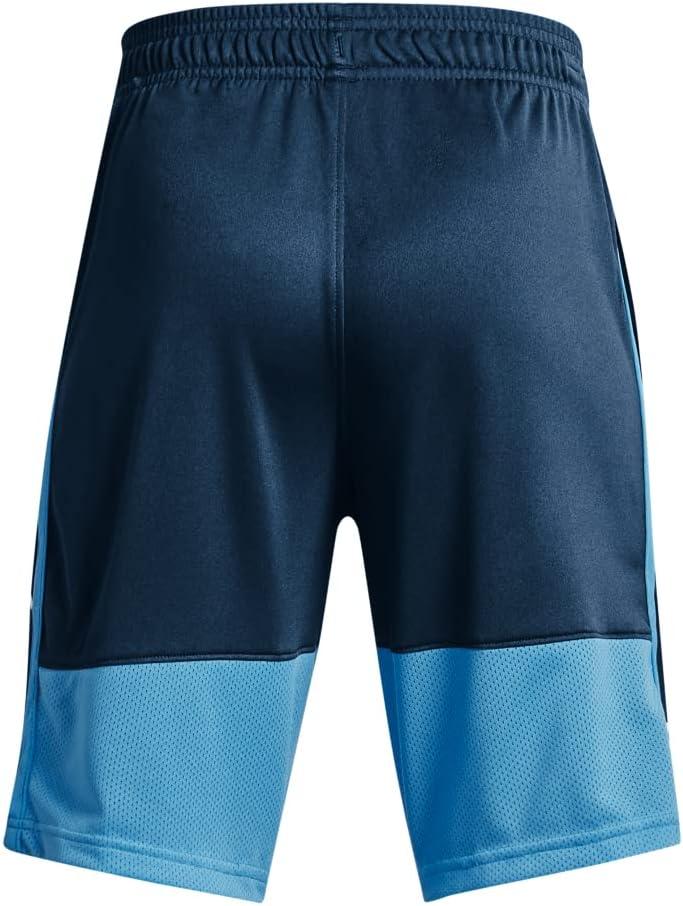 imageUnder Armour Boys Stunt 30 Shorts437 Petrol Blue  Capri  White