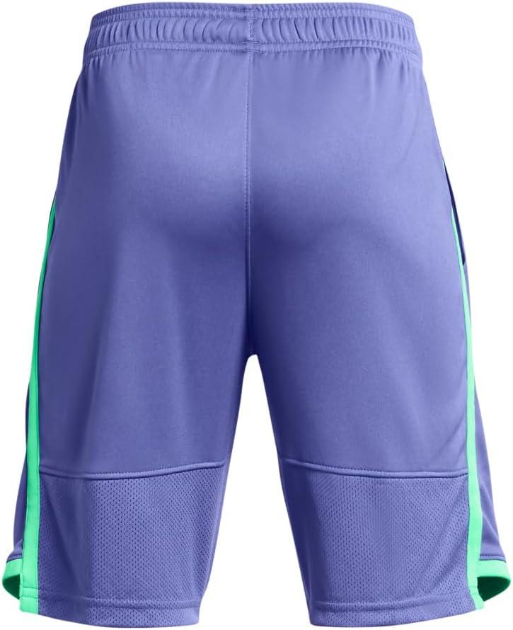 imageUnder Armour Boys Stunt 30 Shorts561 Starlight  Vapor Green  Photon Blue