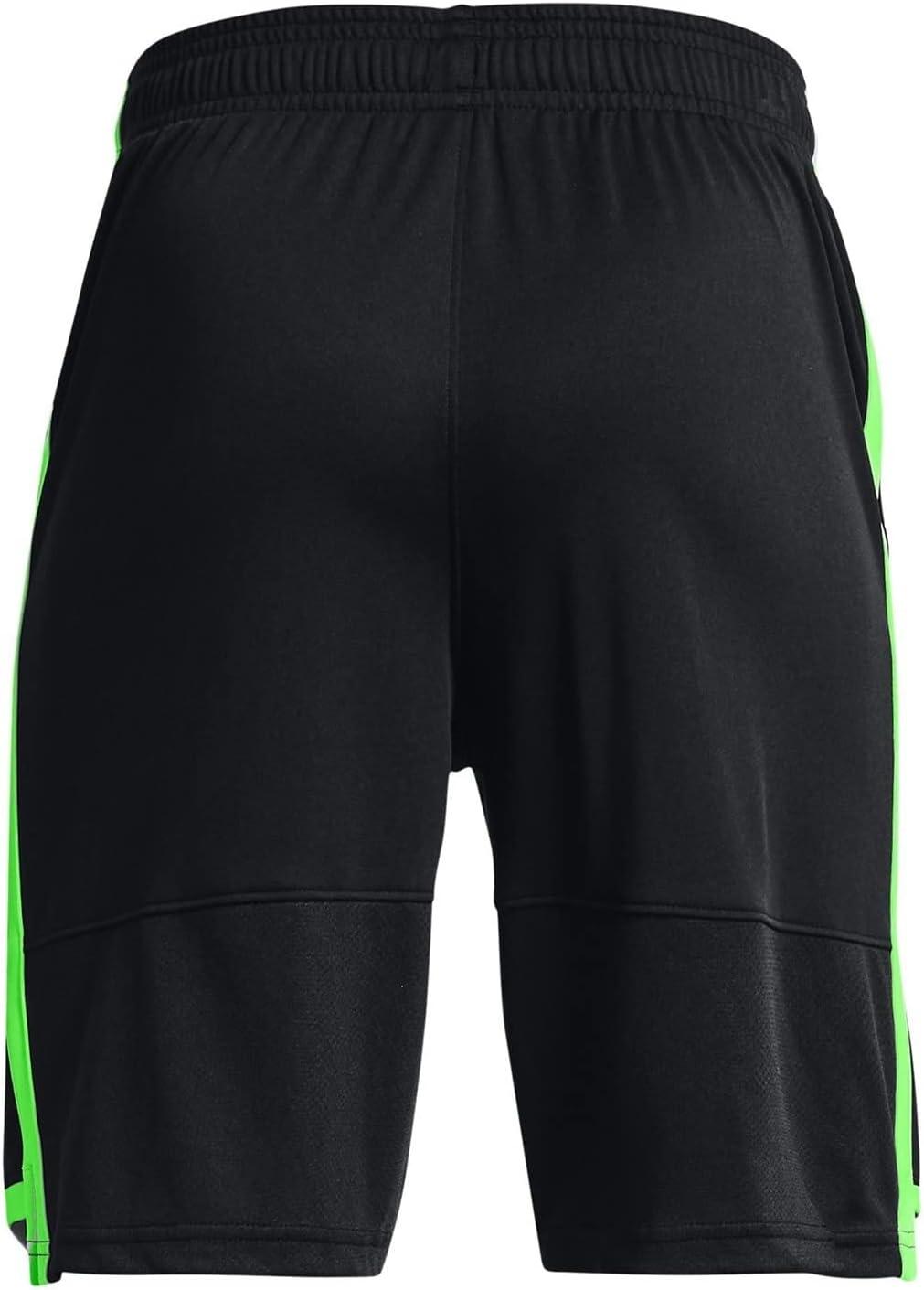 imageUnder Armour Boys Stunt 30 ShortsBlack 002Cerulean