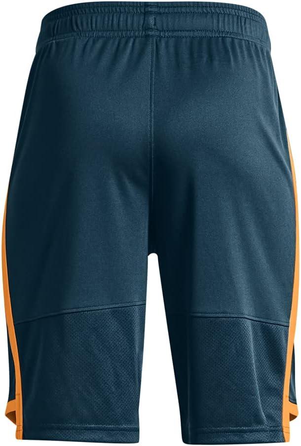 imageUnder Armour Boys Stunt 30 ShortsBlue Note 413Omega Orange