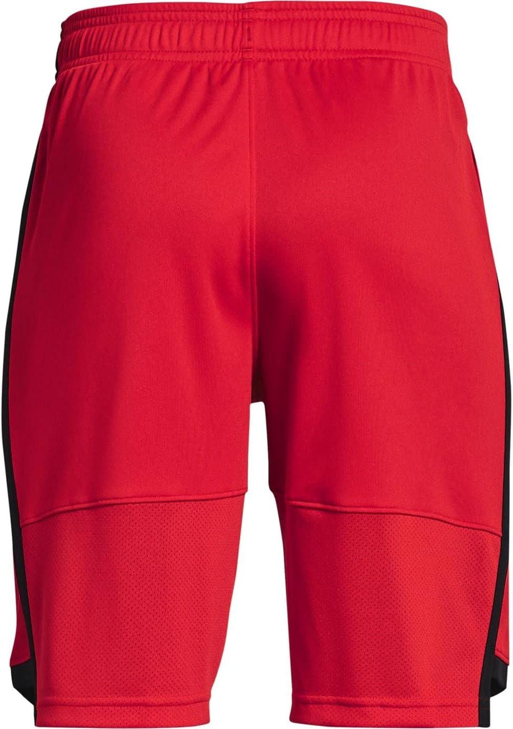 imageUnder Armour Boys Stunt 30 ShortsRed 600Mod Gray