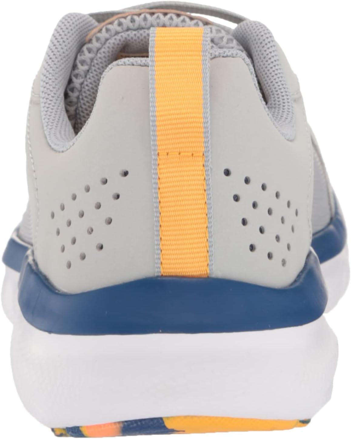 imageUnder Armour UnisexBaby Grade School Assert 9 Running Shoe108 Mod GrayBauhaus BlueRise
