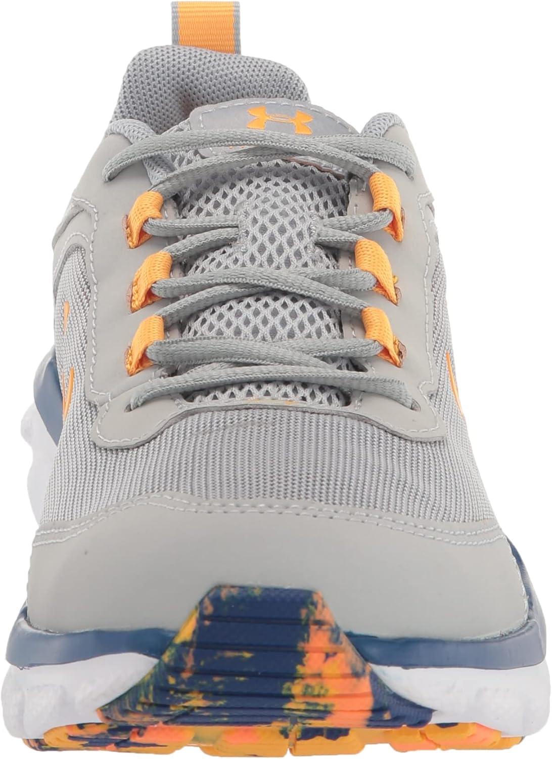 imageUnder Armour UnisexBaby Grade School Assert 9 Running Shoe108 Mod GrayBauhaus BlueRise