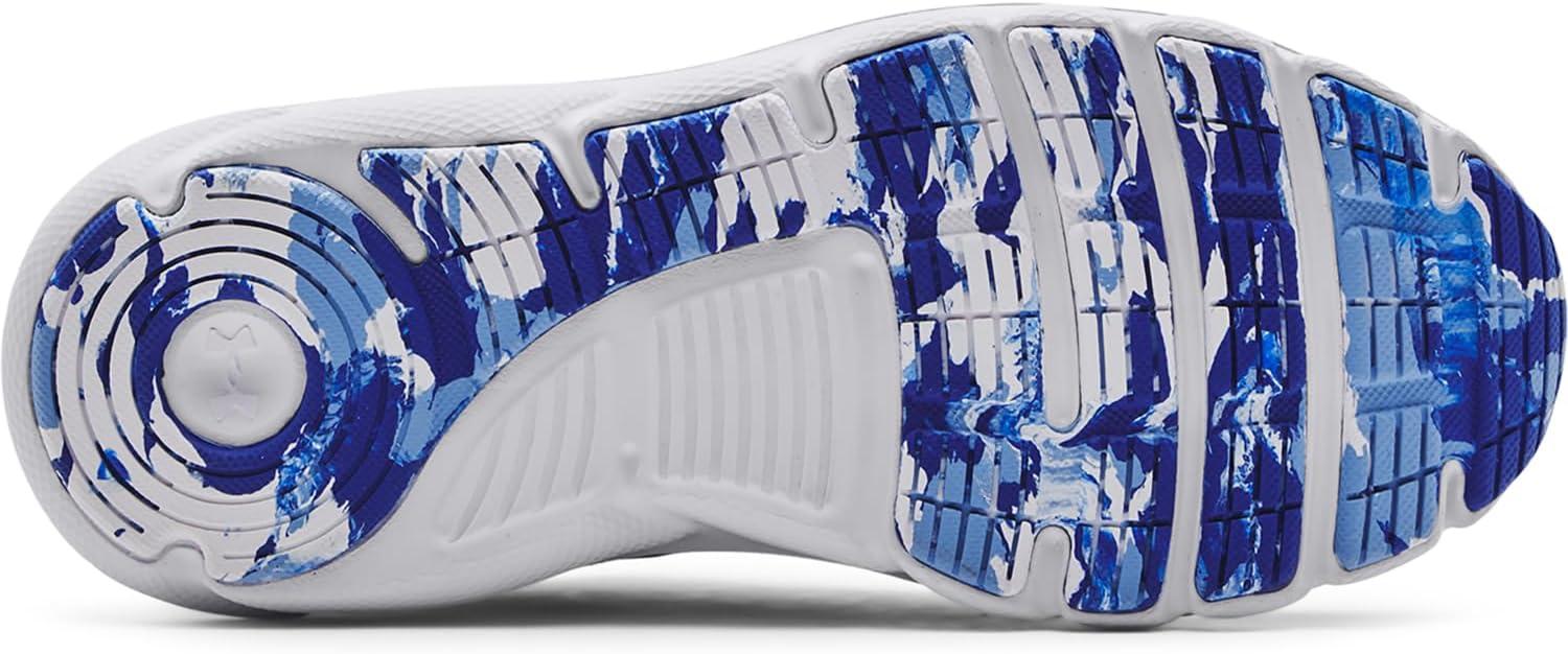 imageUnder Armour UnisexBaby Grade School Assert 9 Running Shoe401 Versa BlueCarolina BlueBlack