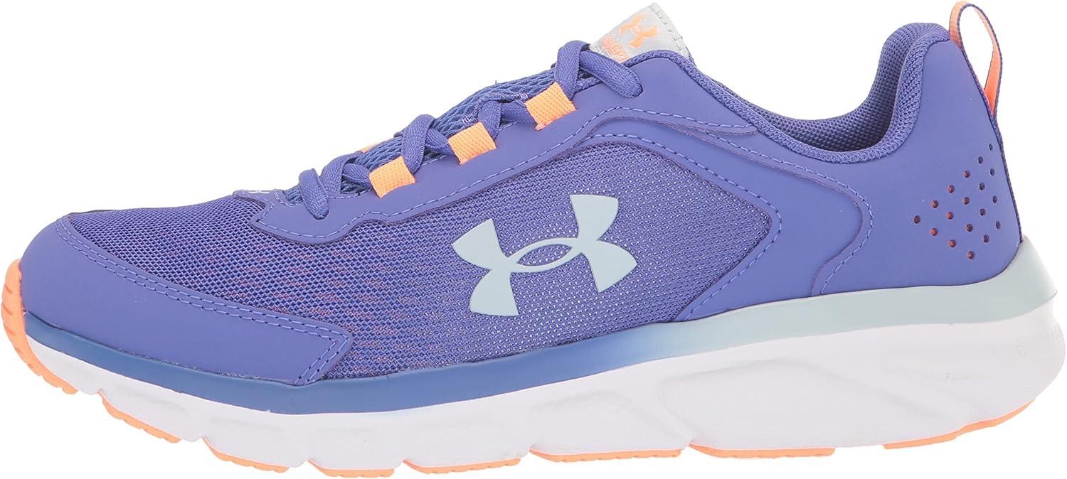 imageUnder Armour UnisexBaby Grade School Assert 9 Running Shoe500 Brilliant VioletAfterglowOxford Blue
