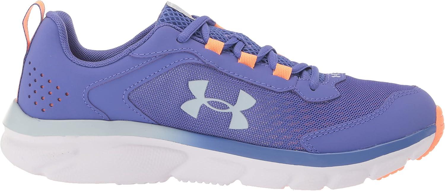 imageUnder Armour UnisexBaby Grade School Assert 9 Running Shoe500 Brilliant VioletAfterglowOxford Blue