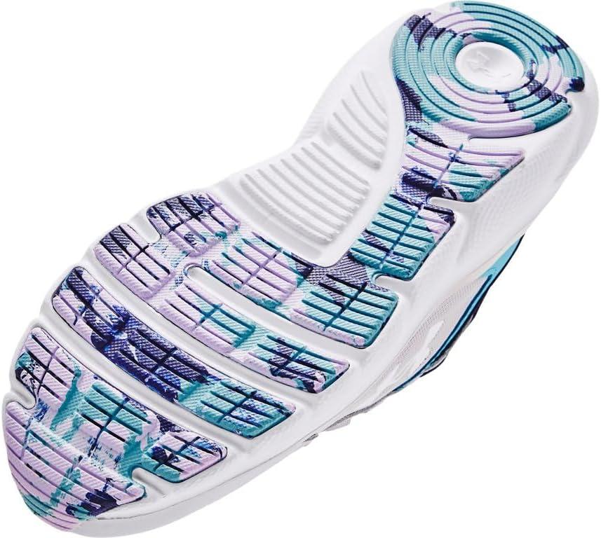 imageUnder Armour UnisexBaby Grade School Assert 9 Running Shoe502 Nebula PurpleSonar BlueWhite