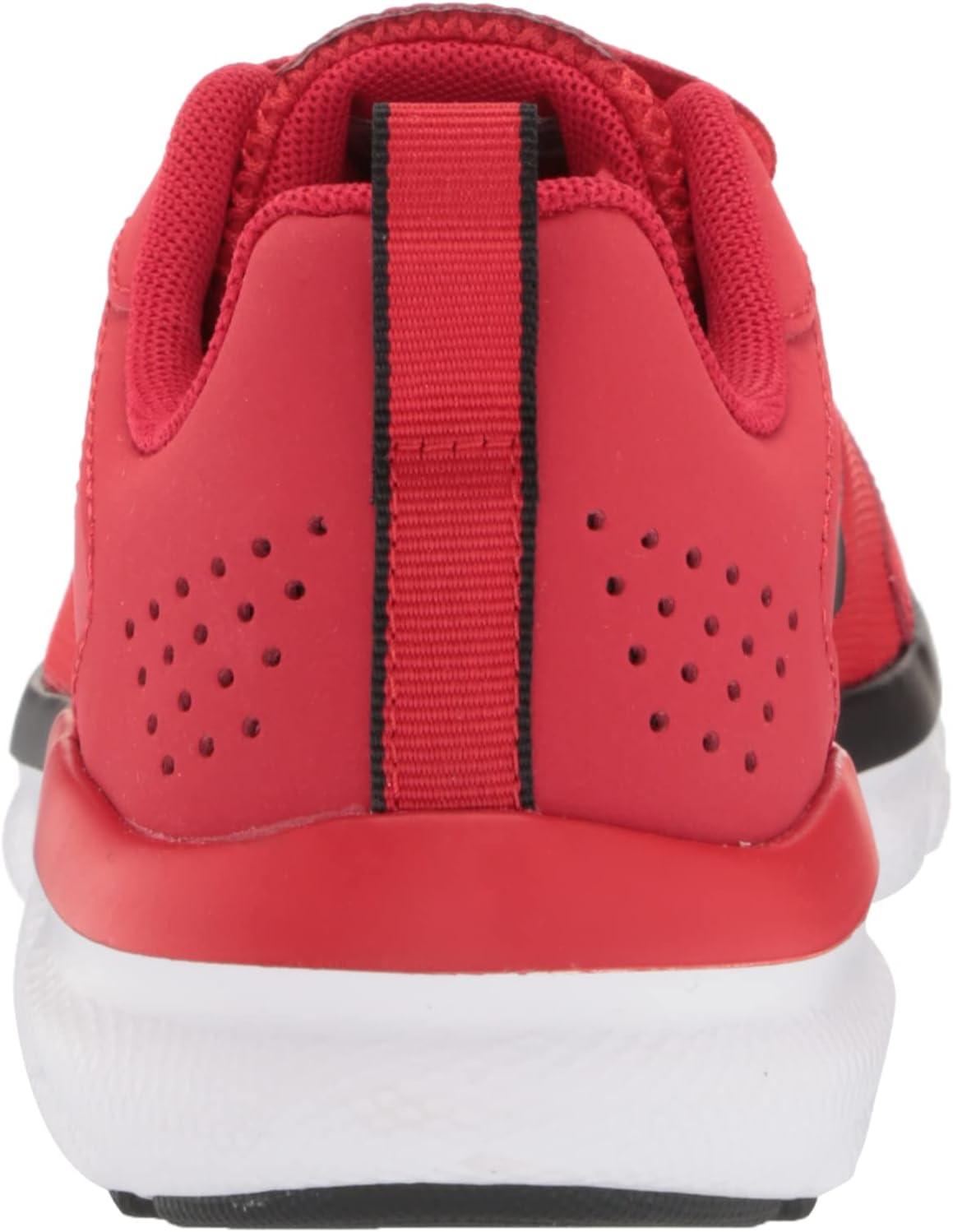 imageUnder Armour UnisexBaby Grade School Assert 9 Running Shoe600 RedWhiteBlack