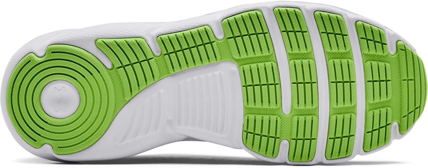 imageUnder Armour UnisexBaby Grade School Assert 9 Running ShoeBlack 001Quirky Lime