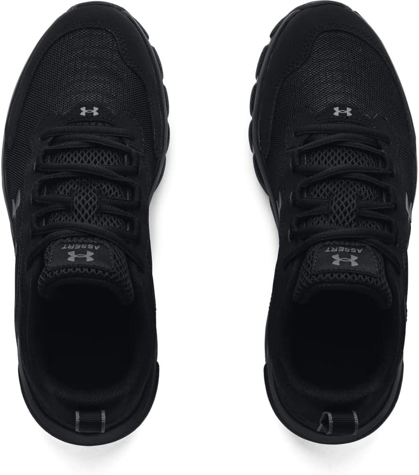 imageUnder Armour UnisexBaby Grade School Assert 9 Running ShoeBlack 002Black