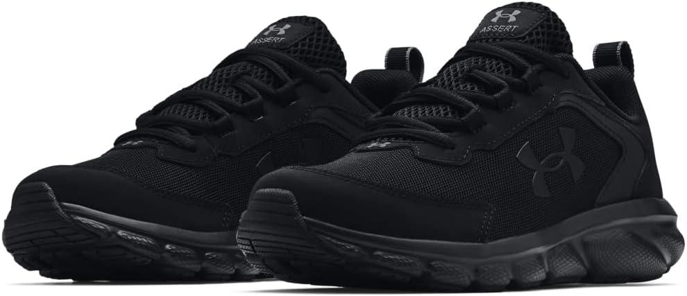 imageUnder Armour UnisexBaby Grade School Assert 9 Running ShoeBlack 002Black