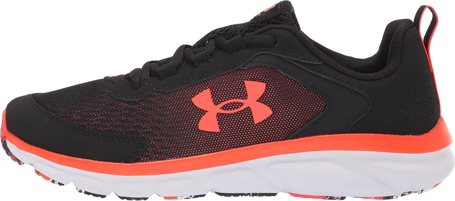 imageUnder Armour UnisexBaby Grade School Assert 9 Running ShoeBlack 003Phoenix Fire