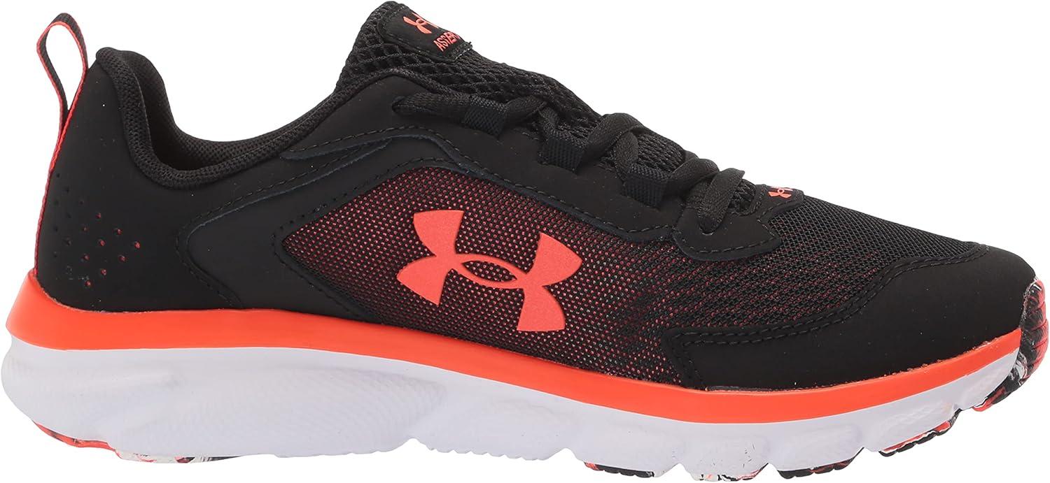 imageUnder Armour UnisexBaby Grade School Assert 9 Running ShoeBlack 003Phoenix Fire
