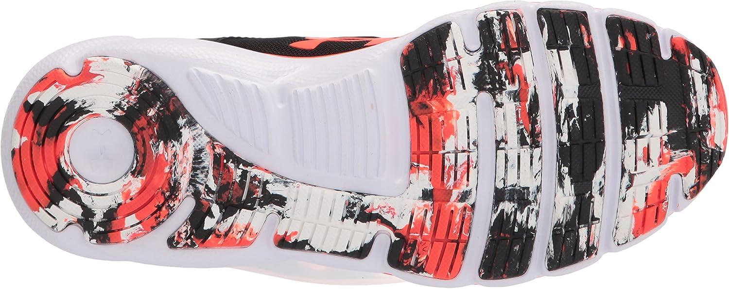 imageUnder Armour UnisexBaby Grade School Assert 9 Running ShoeBlack 003Phoenix Fire