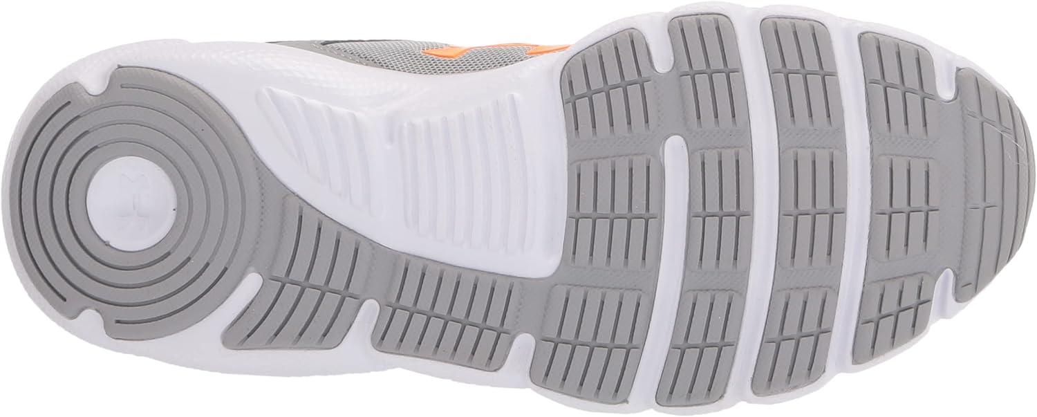 imageUnder Armour UnisexBaby Grade School Assert 9 Running ShoeGray Wolf 103White