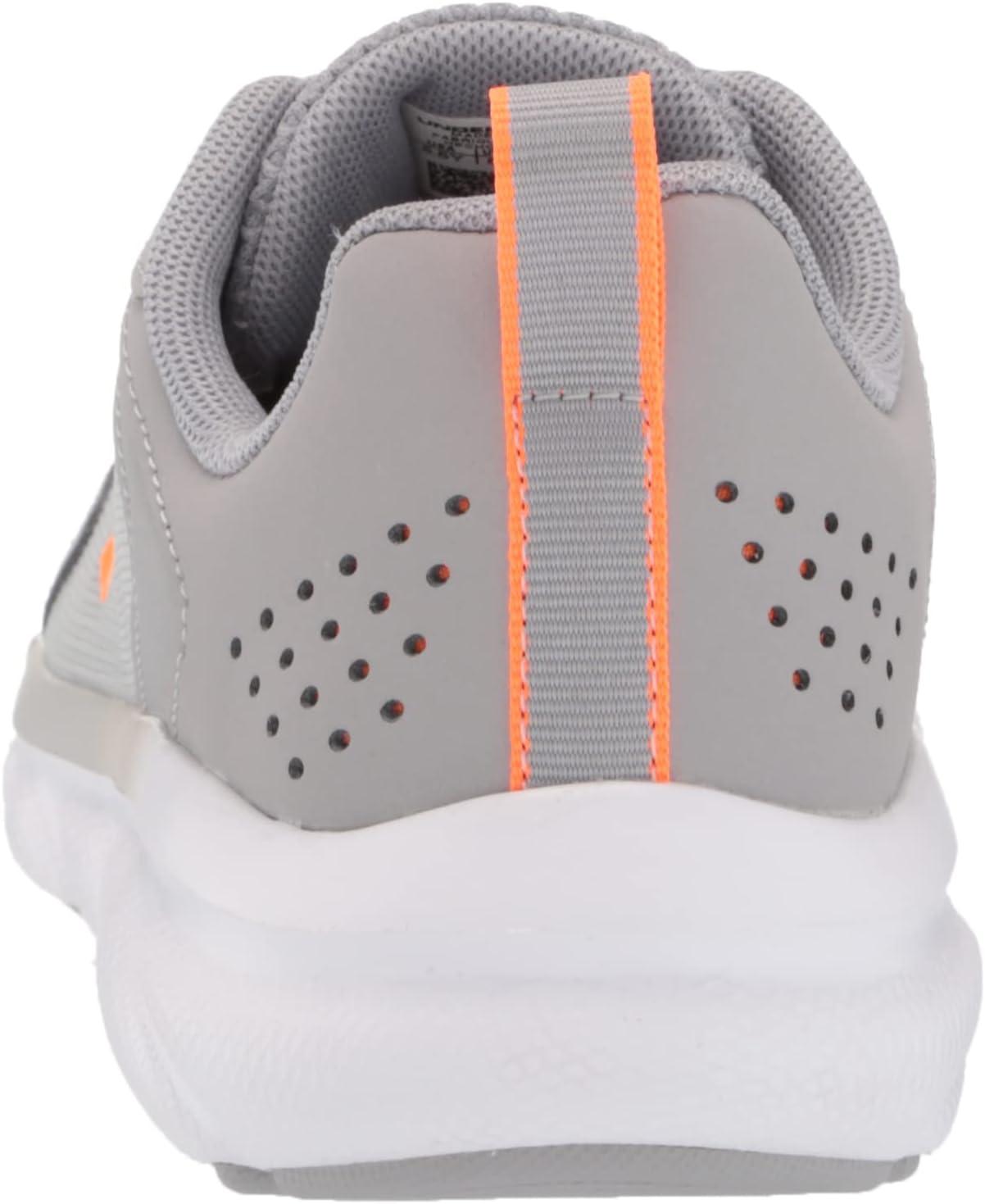imageUnder Armour UnisexBaby Grade School Assert 9 Running ShoeGray Wolf 103White