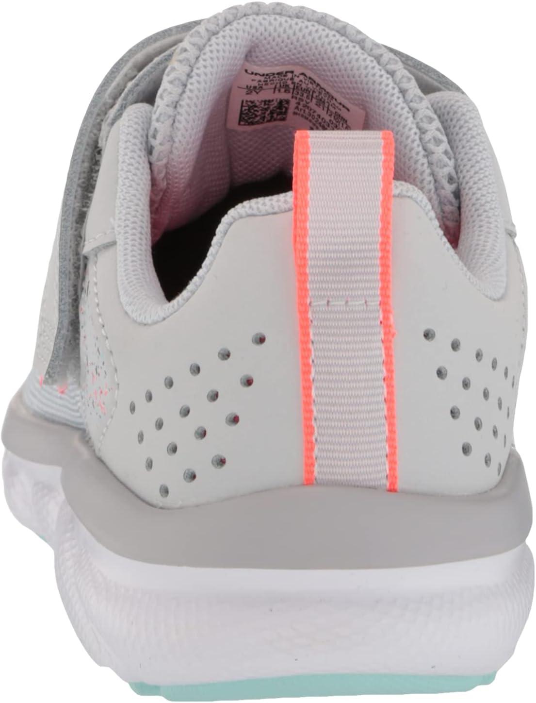 imageUnder Armour UnisexBaby Grade School Assert 9 Running ShoeHalo Gray 100White