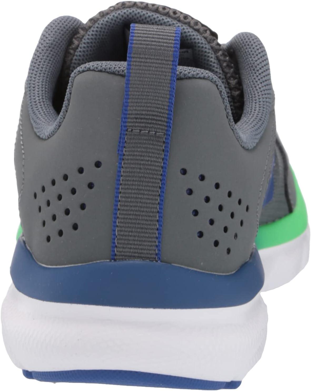 imageUnder Armour UnisexBaby Grade School Assert 9 Running ShoePitch Gray 101White