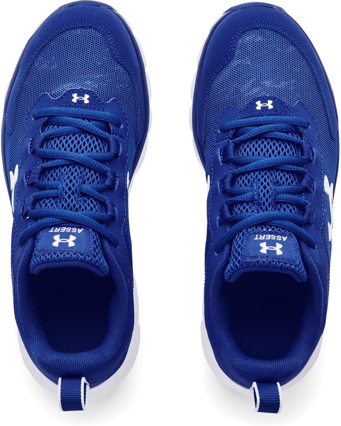 imageUnder Armour UnisexBaby Grade School Assert 9 Running ShoeRoyal 400White