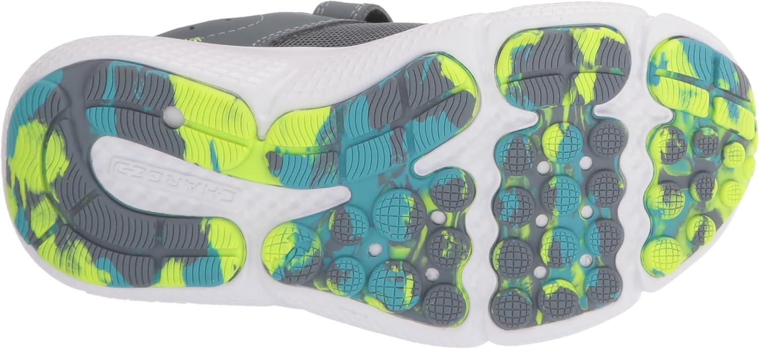 imageUnder Armour UnisexChild Pre School Assert 10 Alternate Closure101 GravelGlacier BlueLime Surge