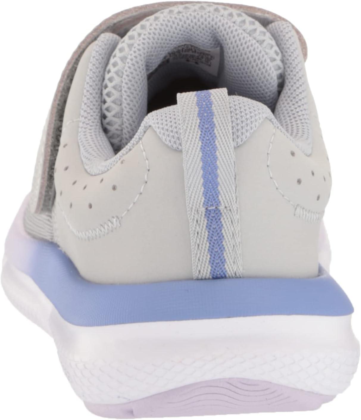 imageUnder Armour UnisexChild Pre School Assert 10 Alternate Closure101 Mod GrayNebula PurpleBaja Blue