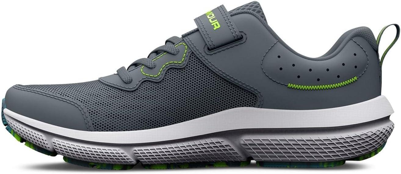 imageUnder Armour UnisexChild Pre School Assert 10 Alternate Closure102 GravelGlacier BlueLime Surge