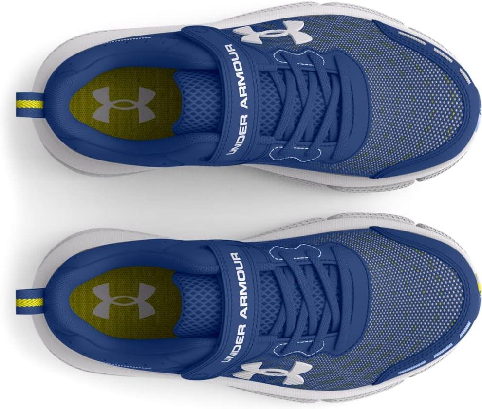 imageUnder Armour UnisexChild Pre School Assert 10 Alternate Closure400 Blue MirageStarfruitHalo Gray
