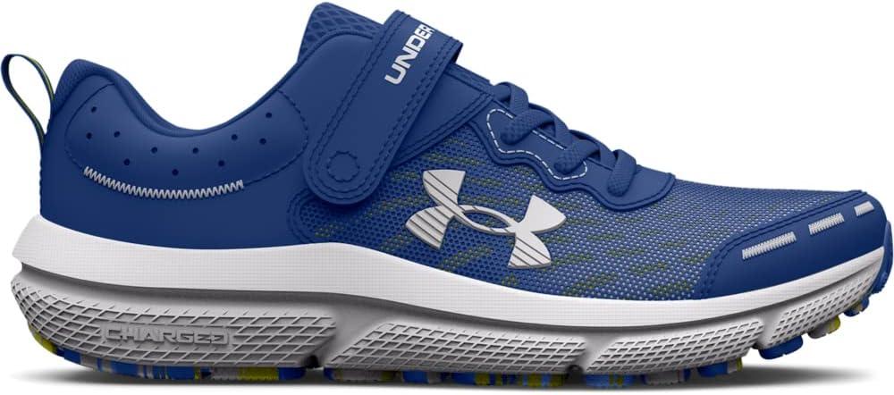 imageUnder Armour UnisexChild Pre School Assert 10 Alternate Closure400 Blue MirageStarfruitHalo Gray
