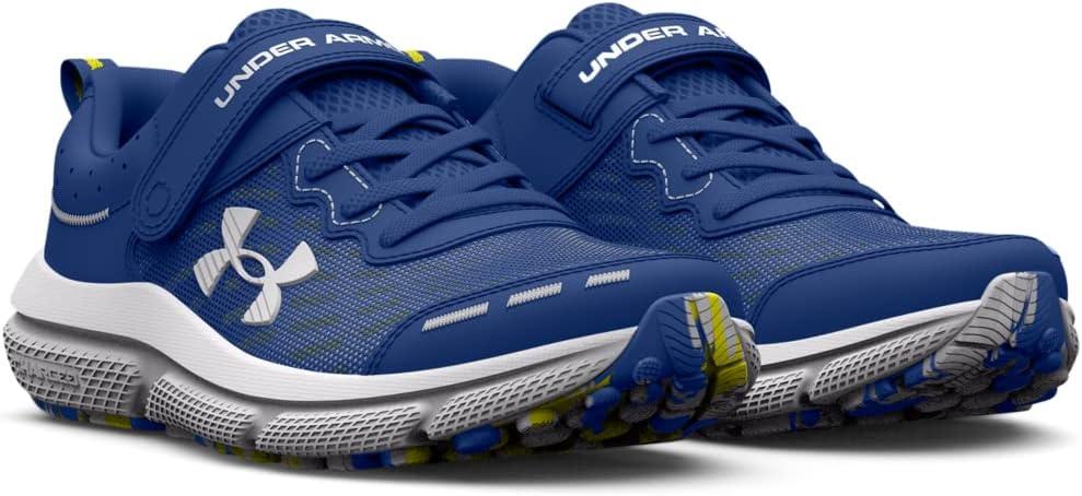imageUnder Armour UnisexChild Pre School Assert 10 Alternate Closure400 Blue MirageStarfruitHalo Gray