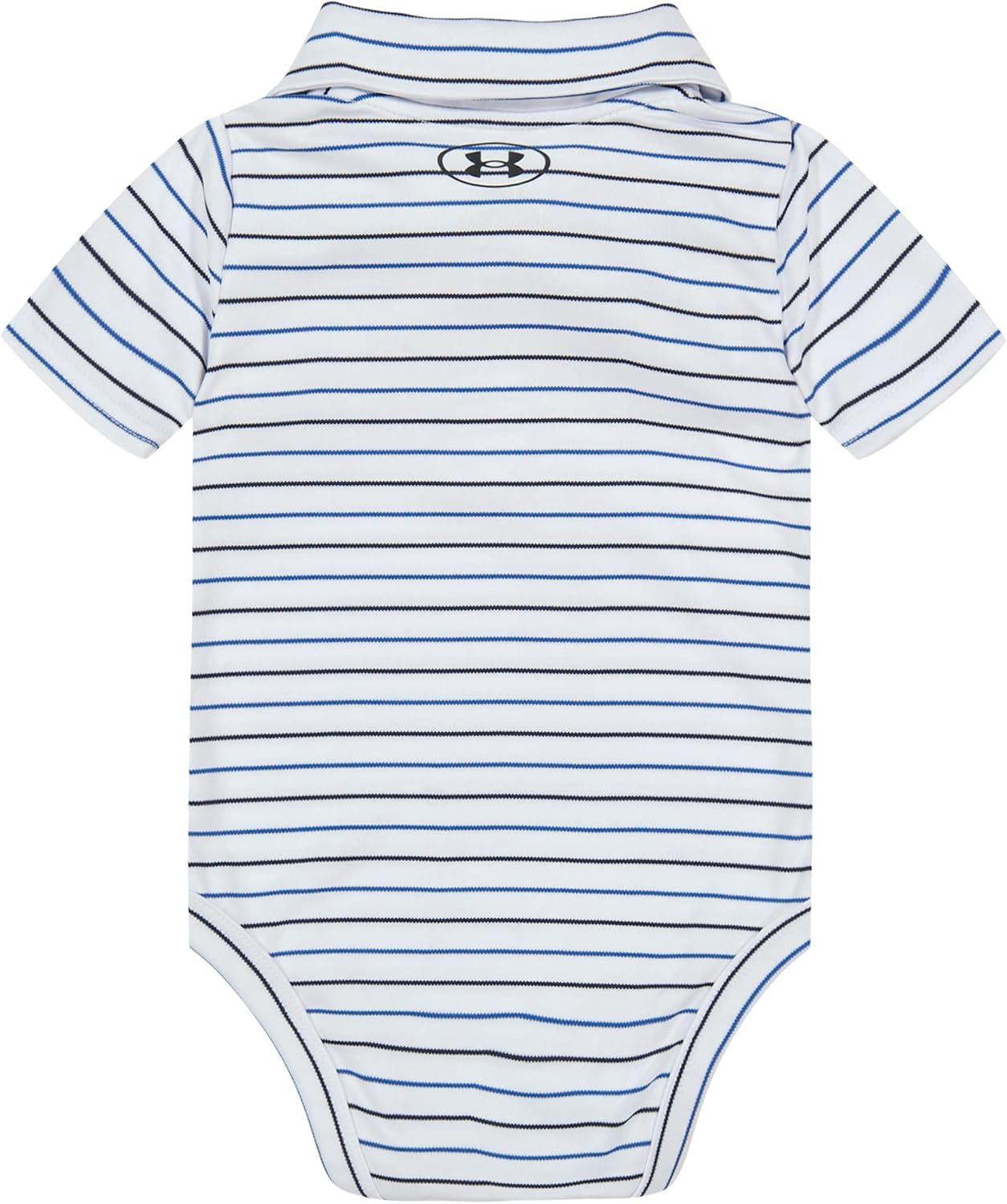 imageUnder Armour babyboys Logo Polo BodysuitWhite  Core