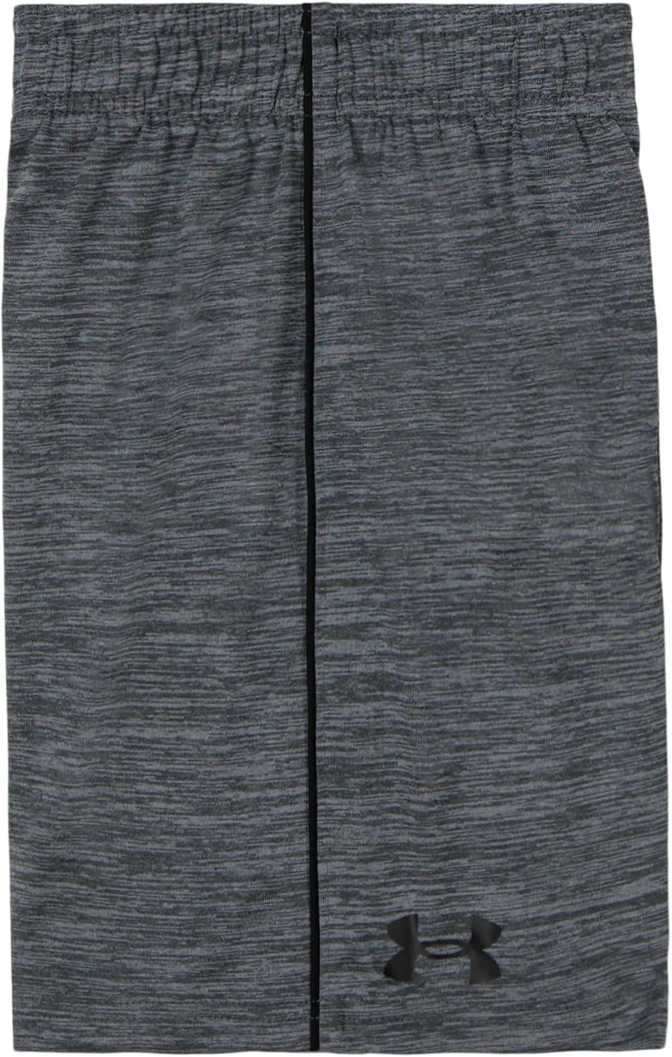 imageUnder Armour babygirls Ua Terrazzo Leopard Heart SetShort SetBlack GradientGray Twist