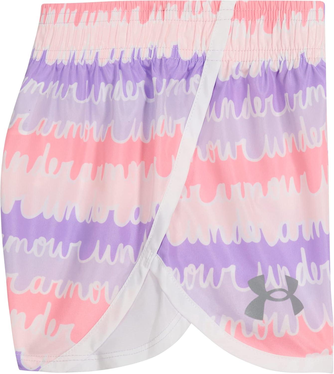 imageUnder Armour babygirls Ua Terrazzo Leopard Heart SetShort SetPurple Note Sp22