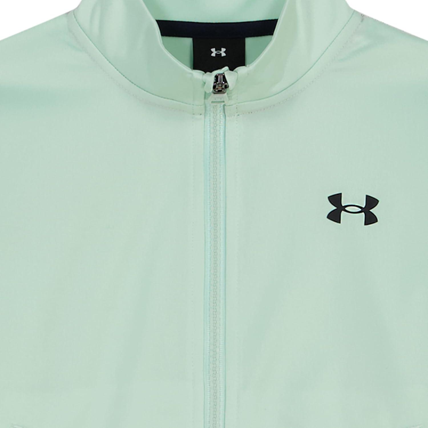 imageUnder Armour babygirls Ua Terrazzo Leopard Heart SetShort SetSeaglass Blue With Taping