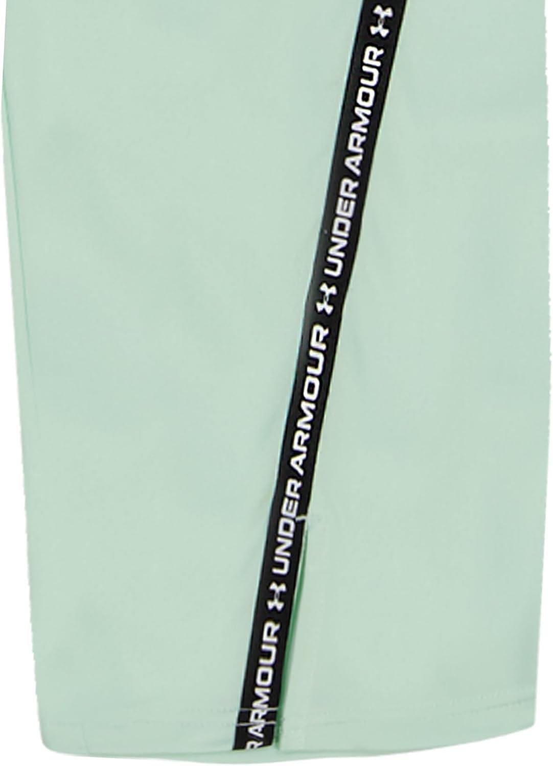 imageUnder Armour babygirls Ua Terrazzo Leopard Heart SetShort SetSeaglass Blue With Taping
