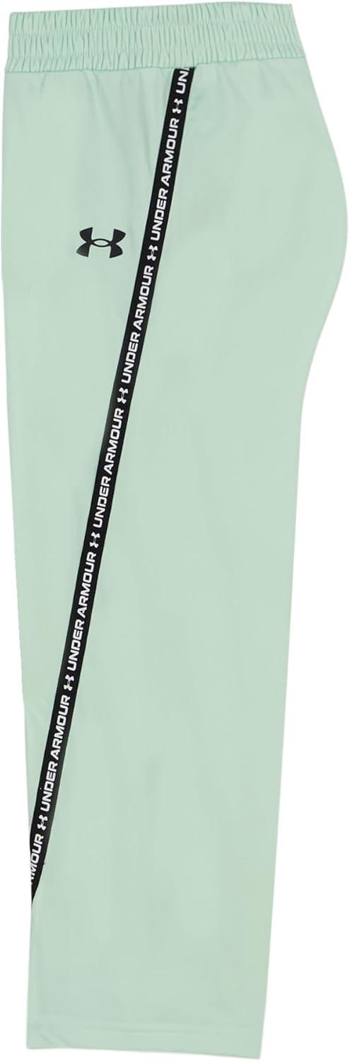 imageUnder Armour babygirls Ua Terrazzo Leopard Heart SetShort SetSeaglass Blue With Taping