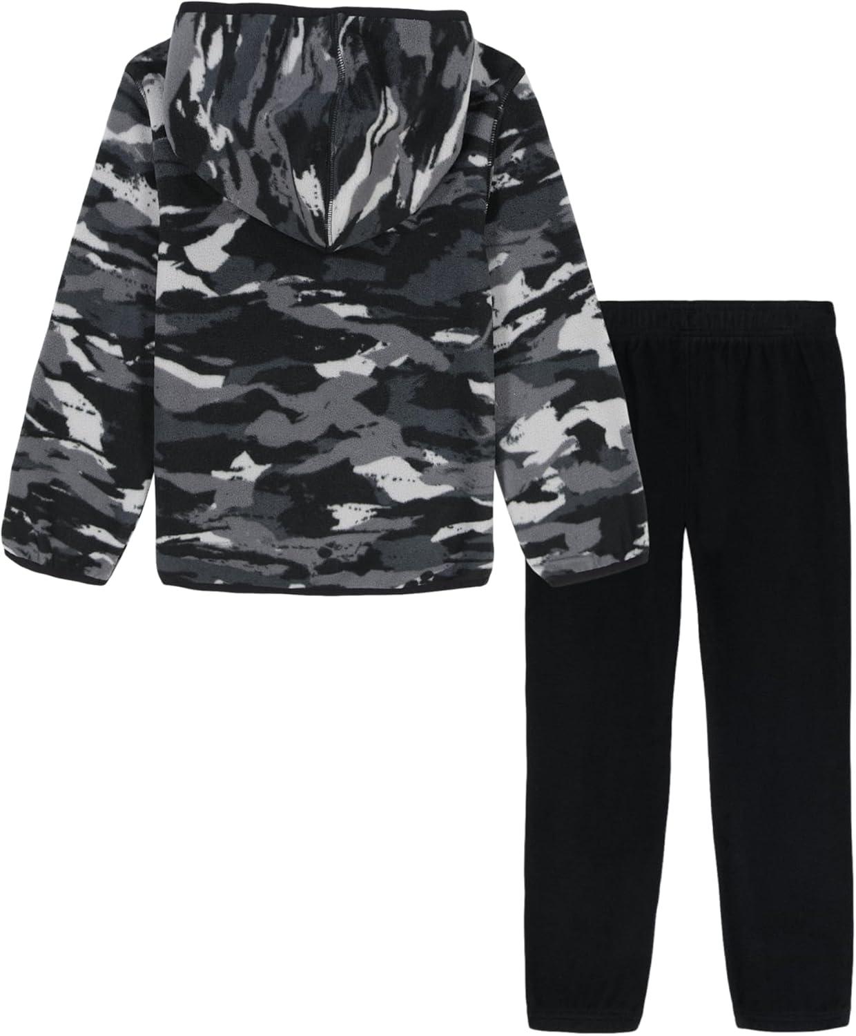imageUnder Armour boys Hoodie Set Bottoms ampamp Hoodie Lightweight ampamp Relaxed Fit Zip UpBlack Hundo Hoodie