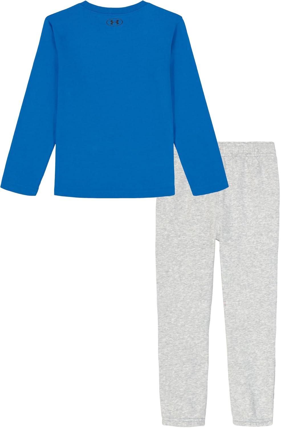 imageUnder Armour boys Hoodie Set Bottoms ampamp Hoodie Lightweight ampamp Relaxed Fit Zip UpBlue Atlantis Fish Splash