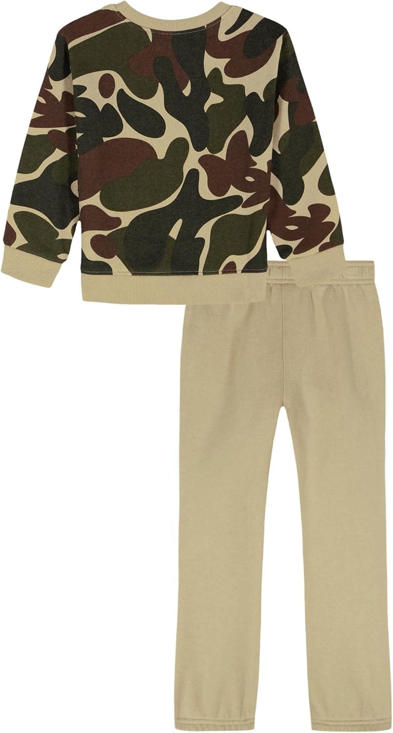 imageUnder Armour boys Hoodie Set Bottoms ampamp Hoodie Lightweight ampamp Relaxed Fit Zip UpField Khaki All Over Print