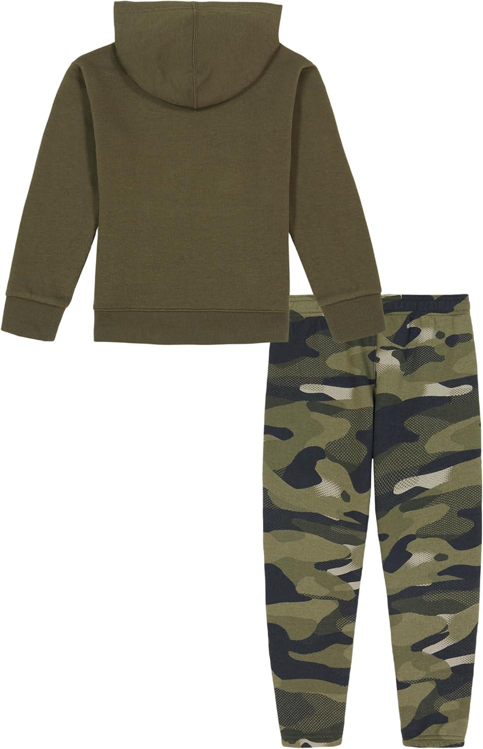 imageUnder Armour boys Hoodie Set Bottoms ampamp Hoodie Lightweight ampamp Relaxed Fit Zip UpMarine Od Camo