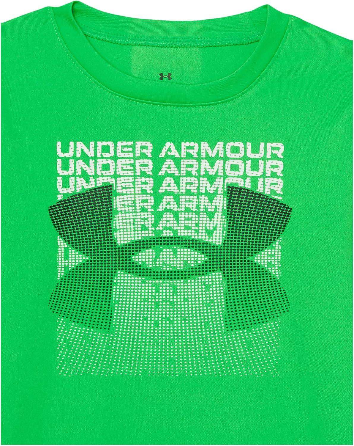 imageUnder Armour boys Short Sleeve Tee and Jogger SetGreen Screen
