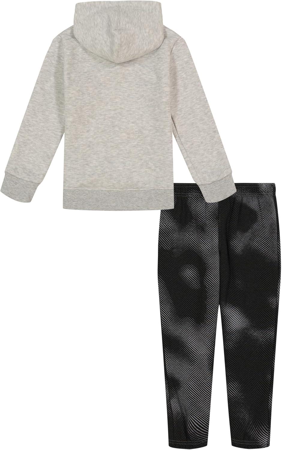 imageUnder Armour boys Short Sleeve Tee and Jogger SetMod Gray Lino Wave