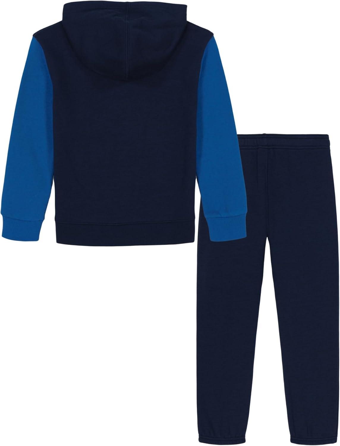 imageUnder Armour boys Short Sleeve Tee and Jogger SetWashed Navy Pull Over Hoodie