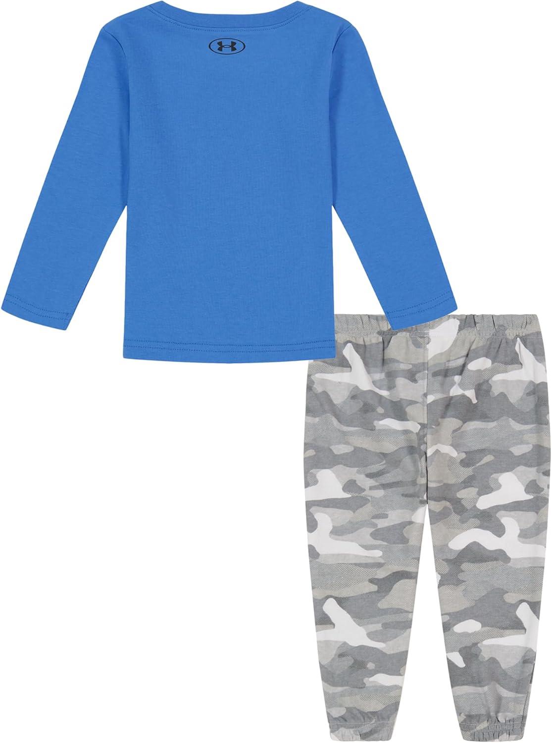 imageUnder Armour boys Short Sleeve Tee and Jogger SetWater Neo Camo