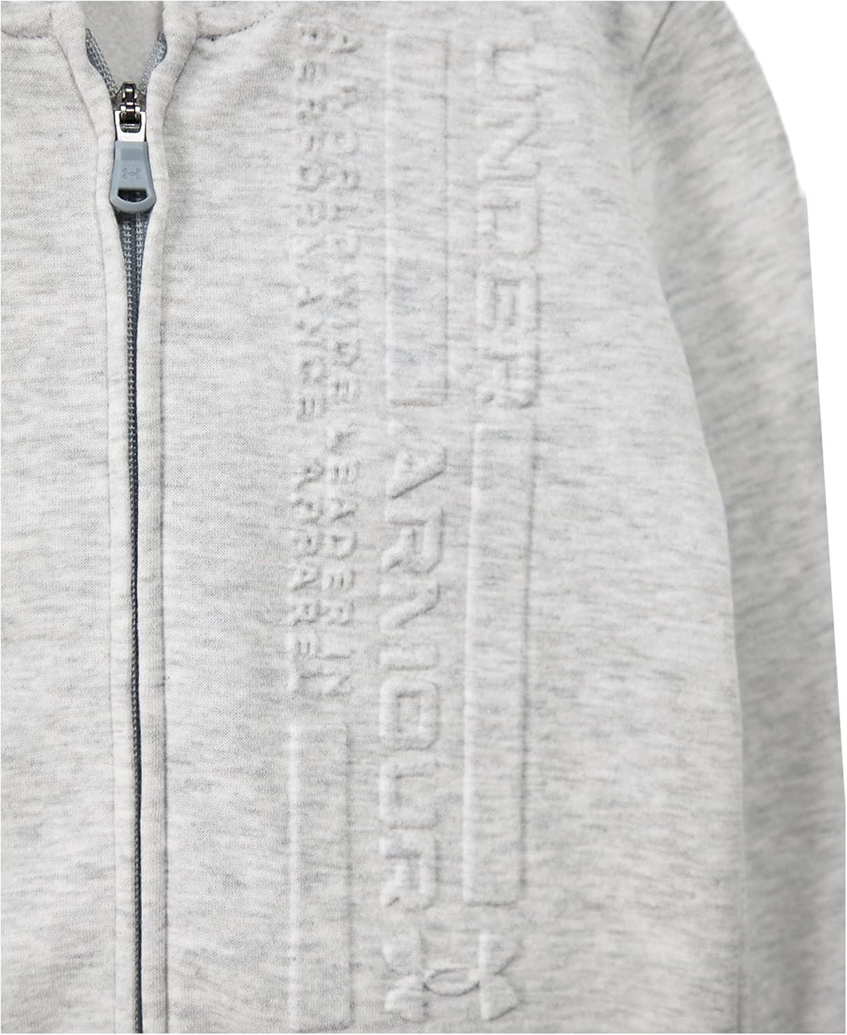 imageUnder Armour girls Hoodie SetEmbossed Mod Gray  Zip Up
