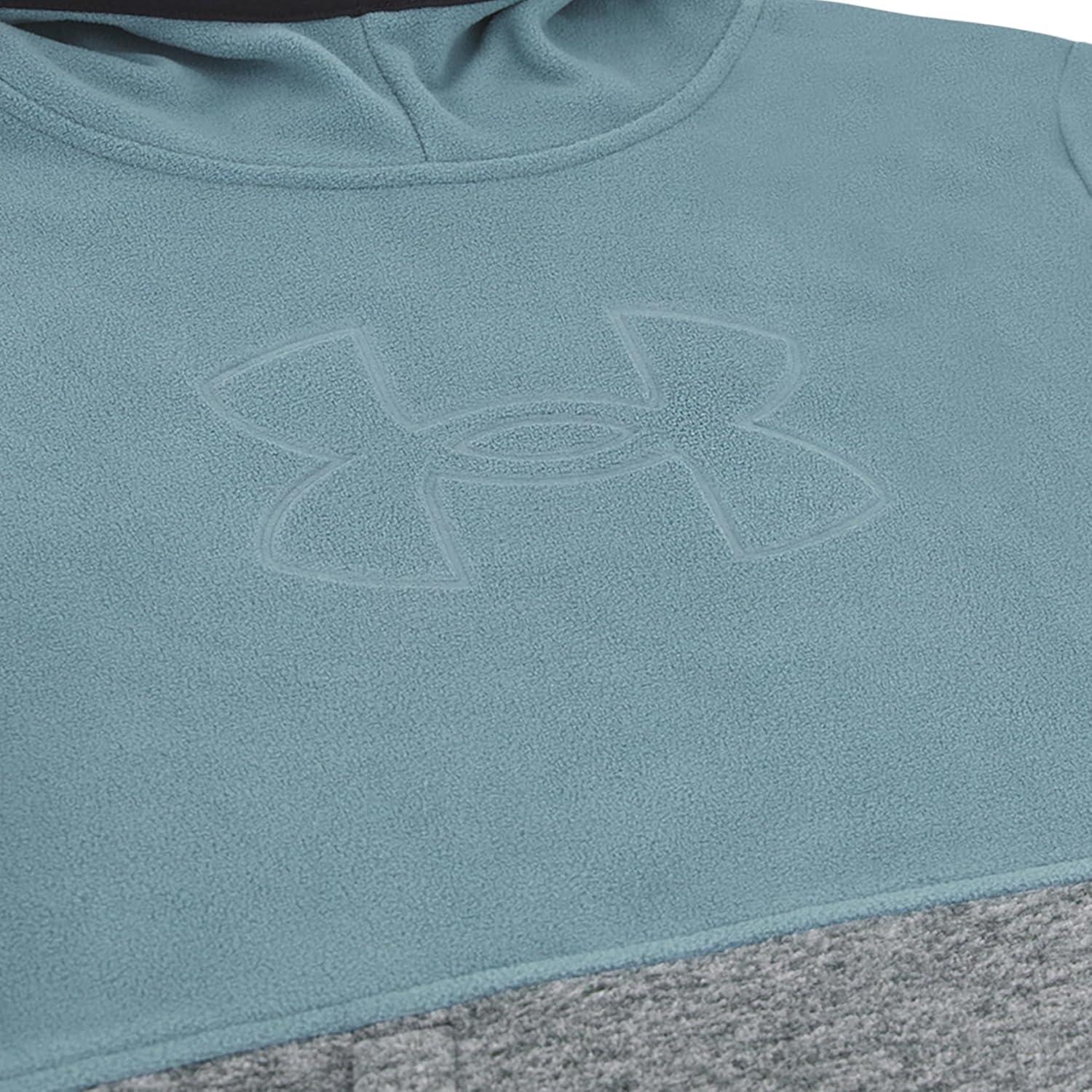 imageUnder Armour girls Hoodie SetHundo Colorblock Jasper Blue