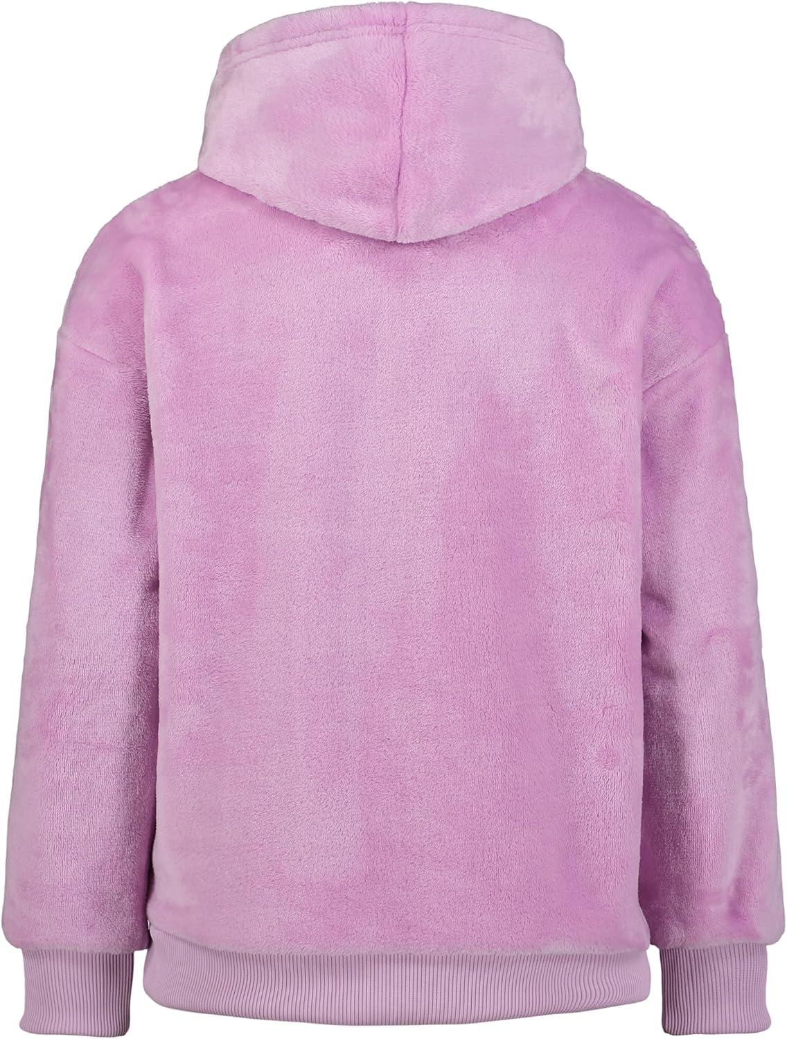 imageUnder Armour girls Hoodie SetPink Dawn Allover Sherpa