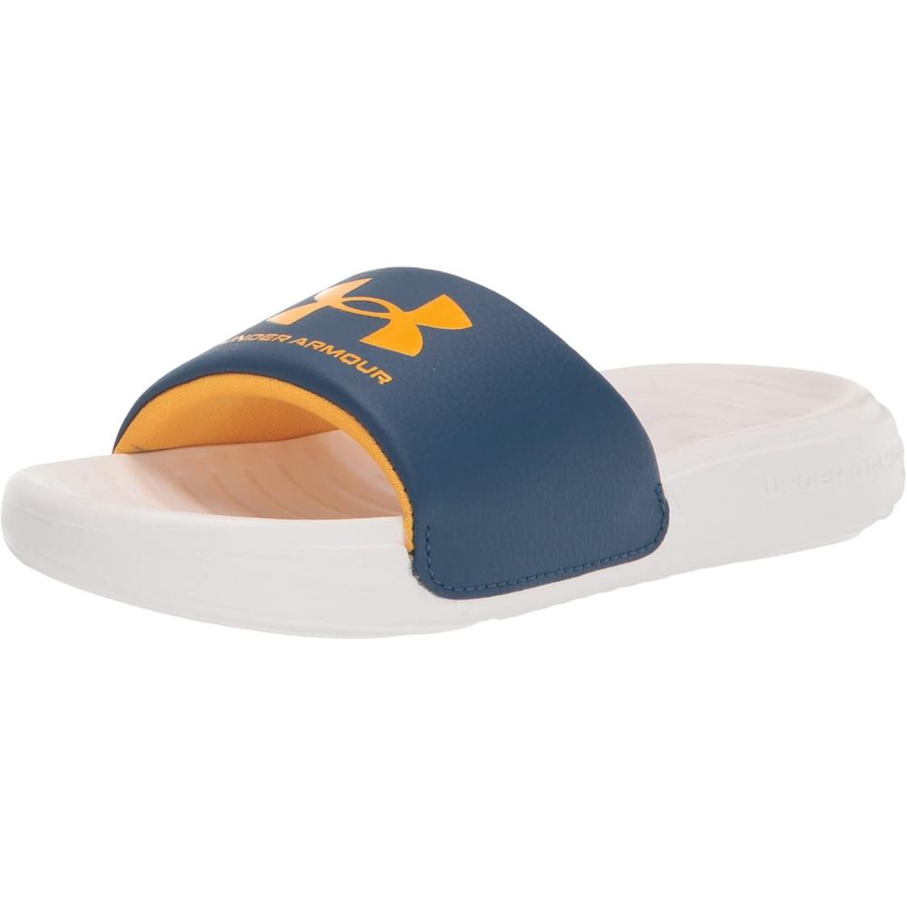 imageUnder Armour Boys Ansa Fixed Strap Sandal302 Deep SeaCruise Gold