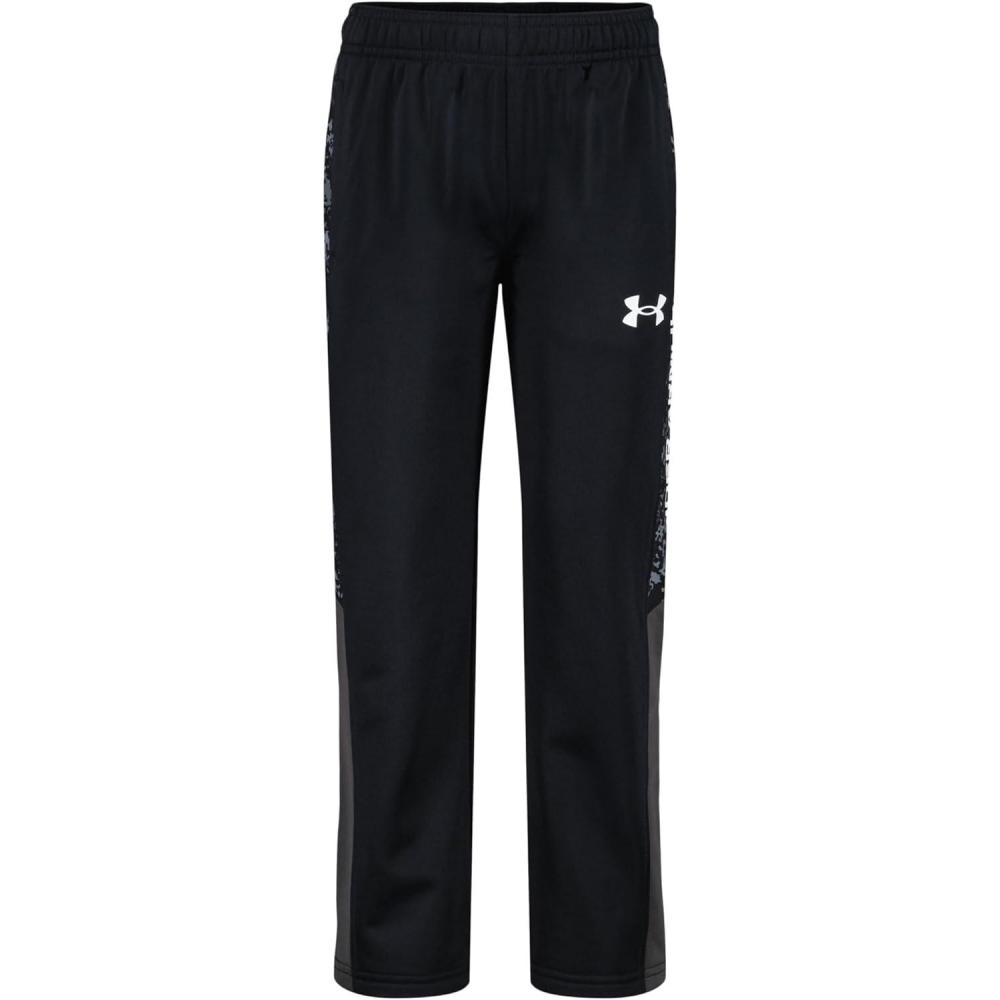 imageUnder Armour Boys Brawler Joggers Sweatpants with Elastic Waistband ampamp Pant Leg Logo DesignBlack  Printed