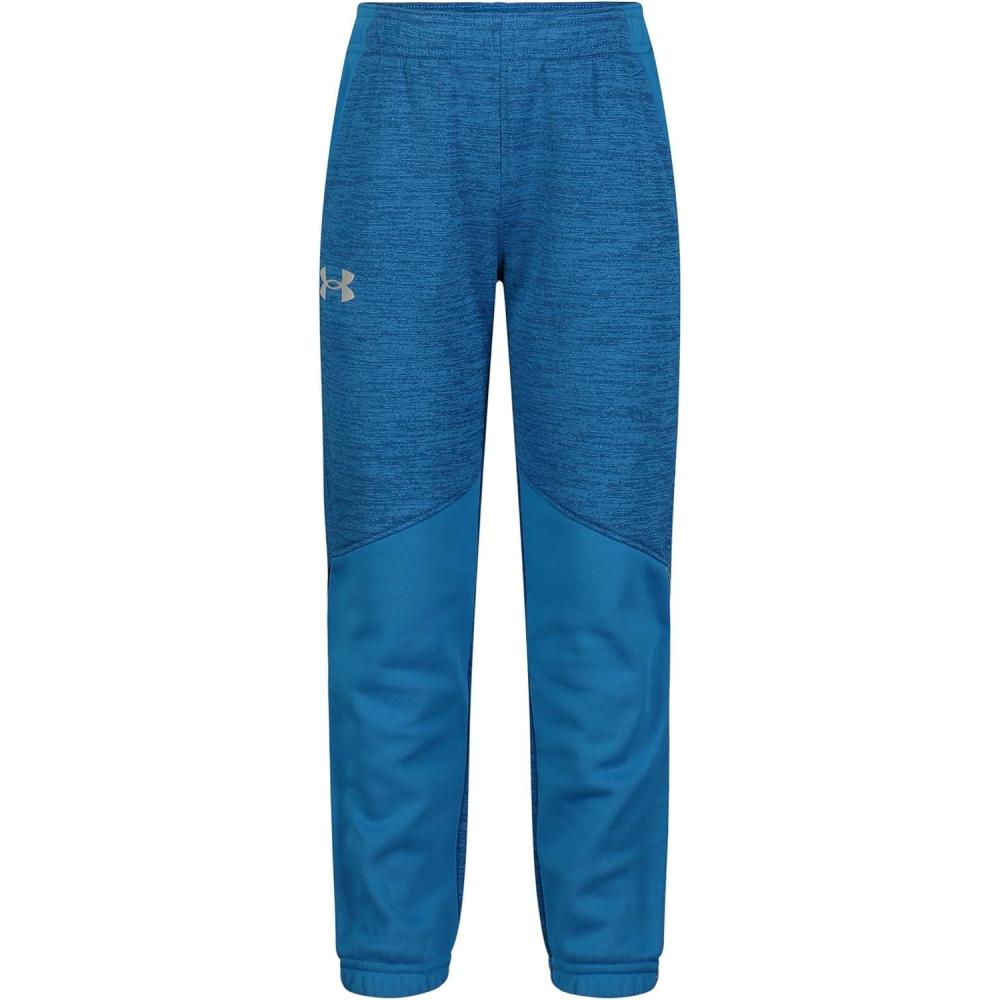 imageUnder Armour Boys Jogger Pull on Style Logo ampamp Printed DesignsCosmic Blue