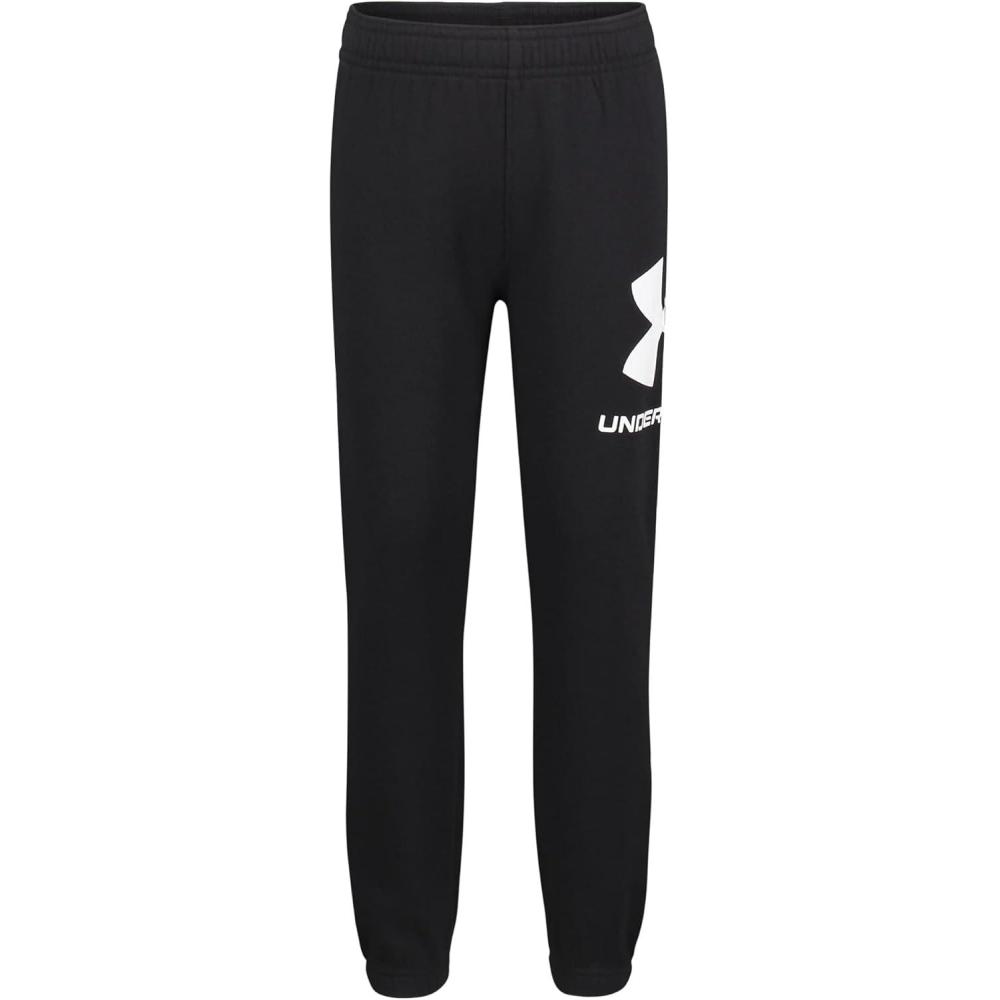 imageUnder Armour Boys Jogger Pull on Style Logo ampamp Printed DesignsJet Black